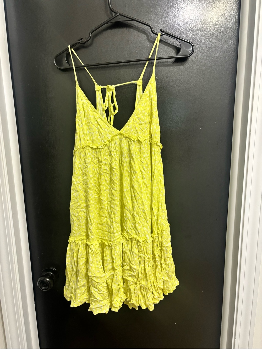 wild fable Lemon Yellow Spotted Sundress